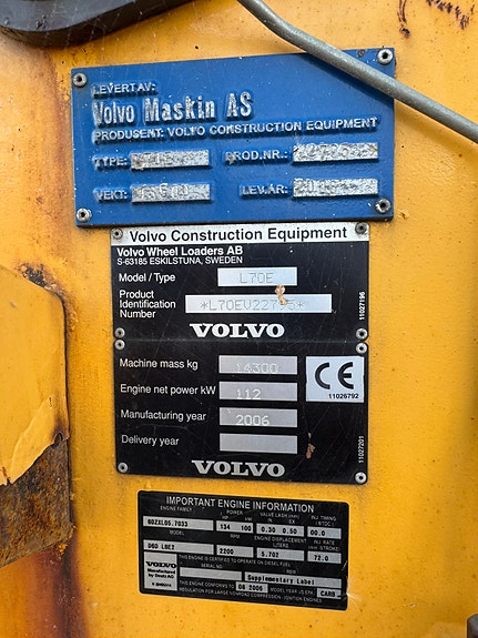 Volvo L70 13 of 13