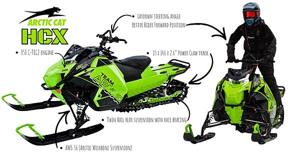 Arctic-cat HCX 146 8 of 10