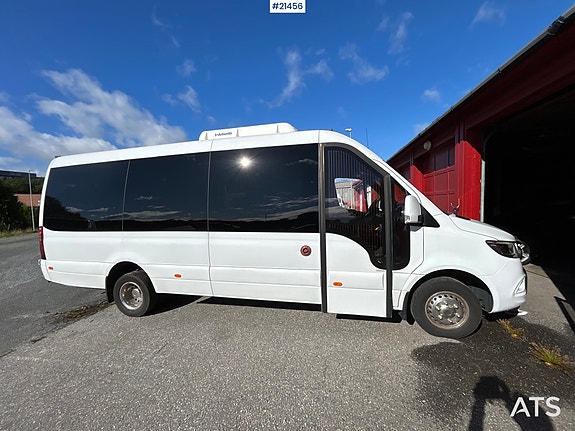 Mercedes-Benz Sprinter 519 m/ 16+1 seteplasser og 3 rullestolbrukere, selges med ny eu 2 of 7