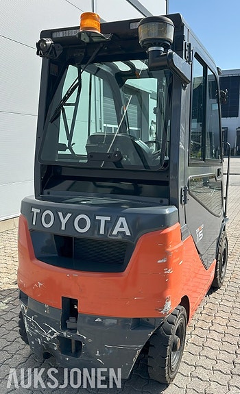 Toyota Tonero 15 42-8FDF15 gaffeltruck, ca. 815 t, triplex, friløft og sideforskyvning 5 of 30