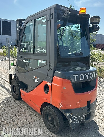 Toyota Tonero 15 42-8FDF15 gaffeltruck, ca. 815 t, triplex, friløft og sideforskyvning 6 of 30
