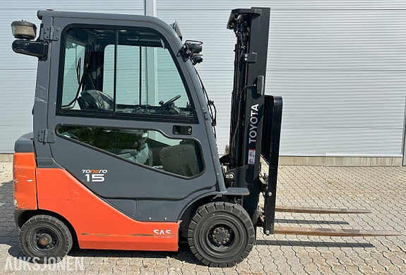 Toyota Tonero 15 42-8FDF15 gaffeltruck, ca. 815 t, triplex, friløft og sideforskyvning 3 of 30