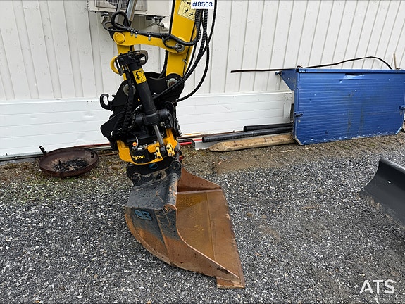 Yanmar SV60-B Gravemaskin m/Engcon Rotortilt og 2 skuffer - kun 300 timer 16 of 30