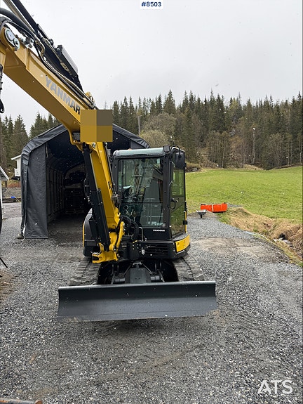 Yanmar SV60-B Gravemaskin m/Engcon Rotortilt og 2 skuffer - kun 300 timer 6 of 30