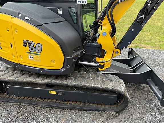 Yanmar SV60-B Gravemaskin m/Engcon Rotortilt og 2 skuffer - kun 300 timer 18 of 30