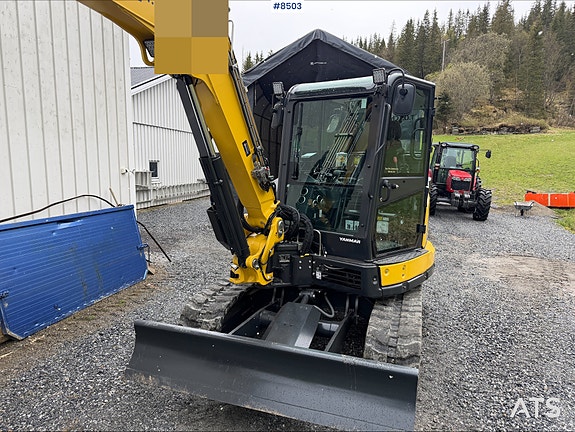 Yanmar SV60-B Gravemaskin m/Engcon Rotortilt og 2 skuffer - kun 300 timer 3 of 30
