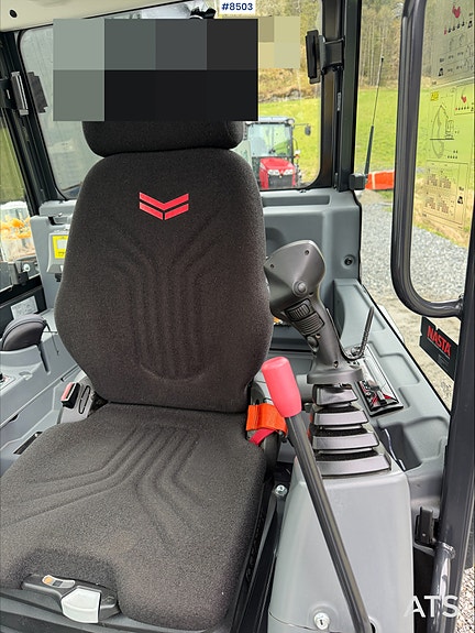 Yanmar SV60-B Gravemaskin m/Engcon Rotortilt og 2 skuffer - kun 300 timer 28 of 30