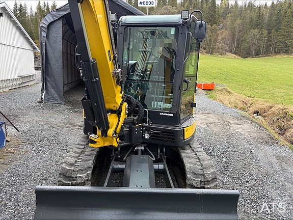 Yanmar SV60-B Gravemaskin m/Engcon Rotortilt og 2 skuffer - kun 300 timer 5 of 30