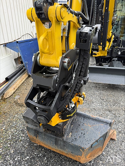 Yanmar SV60-B Gravemaskin m/Engcon Rotortilt og 2 skuffer - kun 300 timer 20 of 30