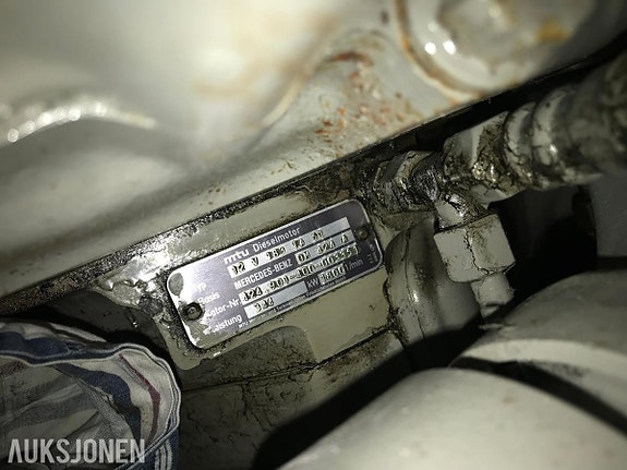 Mercedes/MTU 12V 183 med TwinDisk gir - båtmotor - ingen minstepris 20 of 21