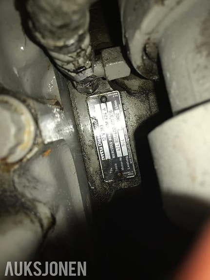 Mercedes/MTU 12V 183 med TwinDisk gir - båtmotor - ingen minstepris 21 of 21