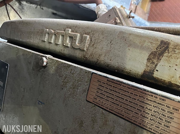 Mercedes/MTU 12V 183 med TwinDisk gir - båtmotor - ingen minstepris 12 of 21