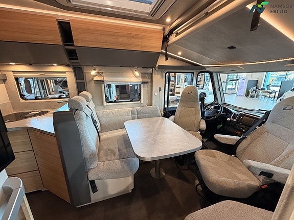 Dethleffs Pulse I 7051 | ALDE | Queenbed | Automat | Høy nyttelast | Senkeseng 9 of 27