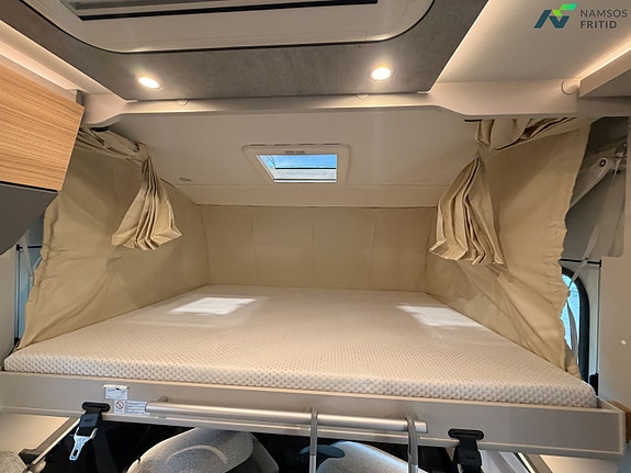 Dethleffs Pulse I 7051 | ALDE | Queenbed | Automat | Høy nyttelast | Senkeseng 20 of 24