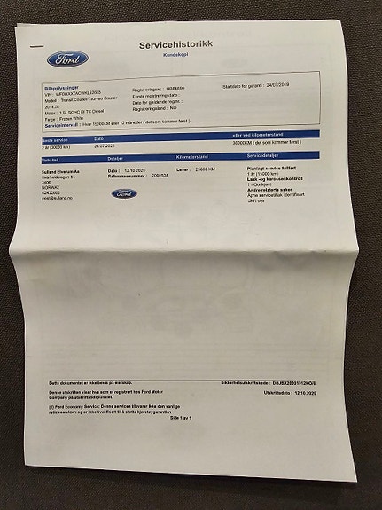 Ford Transit Courier 26 of 29
