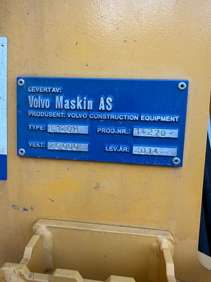 Volvo L120H 13 of 18