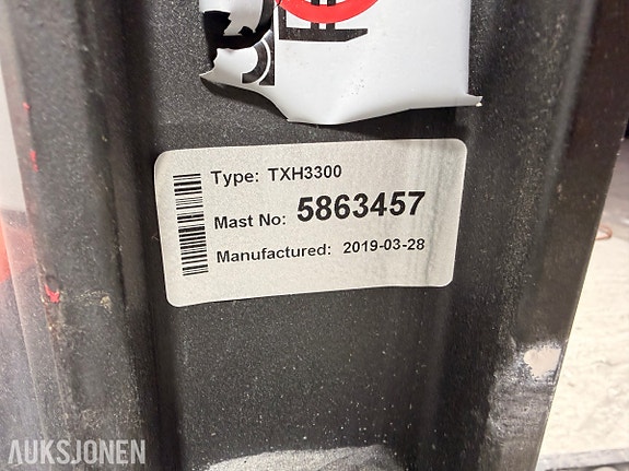 Toyota SWE120 elektrisk stabler 1 200 kg / 3,3 m 8 of 25