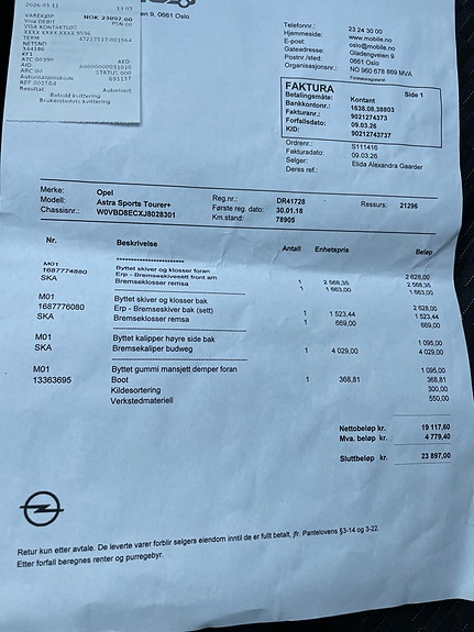 Opel Astra 17 of 21