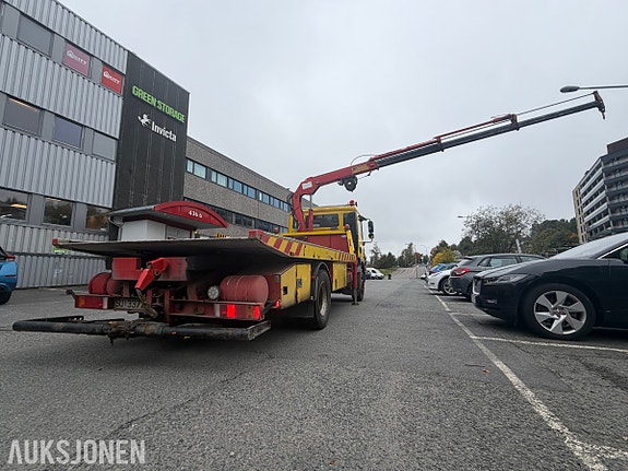 MAN 2006 MAN TGM 15.280 - Bilberger med tiltbart plan - HMF 902 T3 kran - Hydraulisk vinsj - 424 362 km 17 of 30