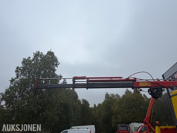 MAN 2006 MAN TGM 15.280 - Bilberger med tiltbart plan - HMF 902 T3 kran - Hydraulisk vinsj - 424 362 km 5 of 30