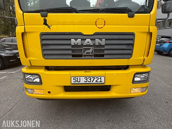MAN 2006 MAN TGM 15.280 - Bilberger med tiltbart plan - HMF 902 T3 kran - Hydraulisk vinsj - 424 362 km 23 of 30