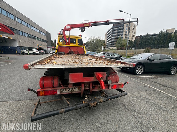 MAN 2006 MAN TGM 15.280 - Bilberger med tiltbart plan - HMF 902 T3 kran - Hydraulisk vinsj - 424 362 km 16 of 30