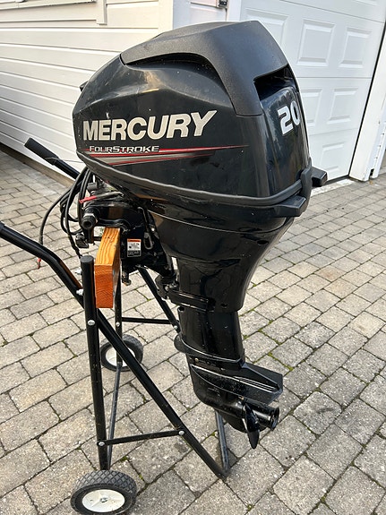 2016 Mercury 20 HK- Komplett motor-Lite brukt 6 of 7