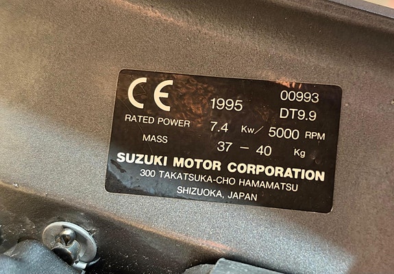 Suzuki 9.9 hk - Kort stamme 23 of 24