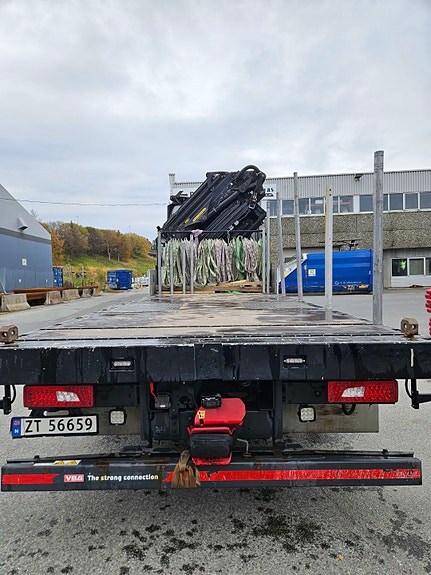 Scania R540B8x4*4NB med Palfinger PK53002SHE 6  utskyt PJ125E 6 utskyt Jib, radiostyring og uttrekk på plan 3 of 4