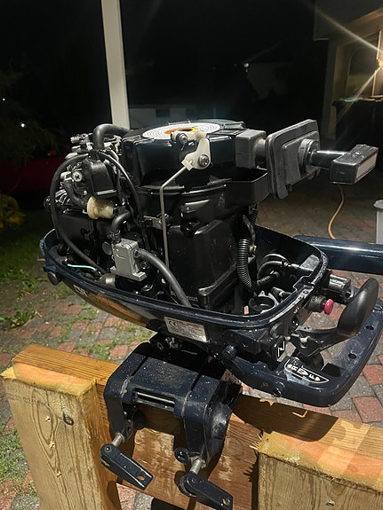 Lite brukt Evinrude påhengsmotor 6hk 4 of 9