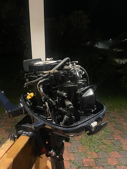 Lite brukt Evinrude påhengsmotor 6hk 6 of 9