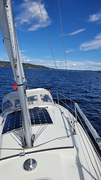 Sunwind 27 – velholdt seilbåt  med nyere motor 25 of 30