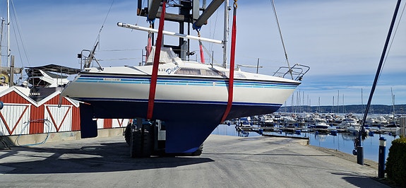 Sunwind 27 – velholdt seilbåt  med nyere motor 20 of 30