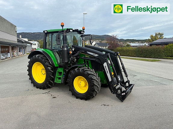 John Deere 6120M Autopower, fronthyd,front pto, Ålø Laster 7 of 16
