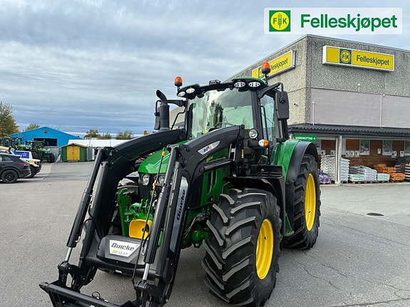 John Deere 6120M Autopower, fronthyd,front pto, Ålø Laster 9 of 16