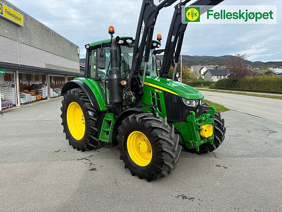 John Deere 6120M Autopower, fronthyd,front pto, Ålø Laster 10 of 16