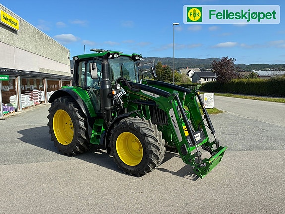 John Deere 6120M kun 250 timer, front hyd., front pto, Ålø Laster 7 of 16