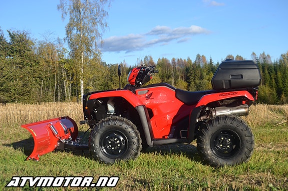 Honda TRX520FE2 Traktor registrert 60km/t. for 2 personer. Vinterkampanje!!!! 3 of 5
