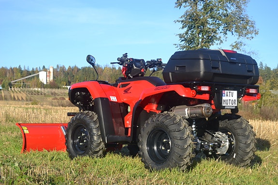 Honda TRX520FE2 Traktor registrert 60km/t. for 2 personer. Vinterkampanje!!!! 4 of 5