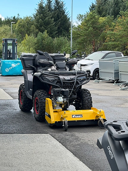 CFMOTO CFORCE 850 TOURING Traktor B - ABS 105km/t Vinsj Hengerfeste LED-lys - Rammy Beitepusser & Snøfreser 19 of 19