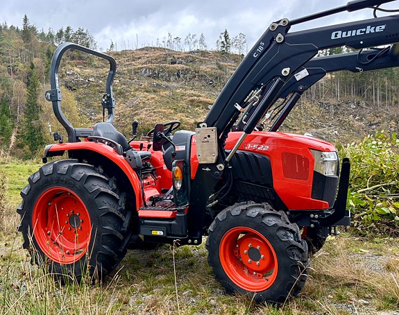 Kubota L1-522 AWD – kun 205,5 timer – komplett utstyrspakke 3 of 9