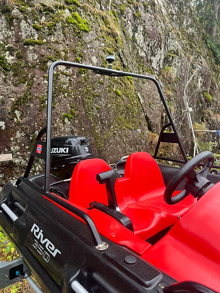 River 350 XR 2021 m/ Suzuki 15 Hk og BK-henger inkludert 7 of 10