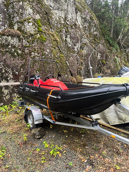 River 350 XR 2021 m/ Suzuki 15 Hk og BK-henger inkludert 2 of 10