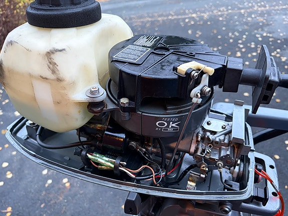 Quicksilver Tendy AirDeck 240 med Mercury 4 hk motor 9 of 15