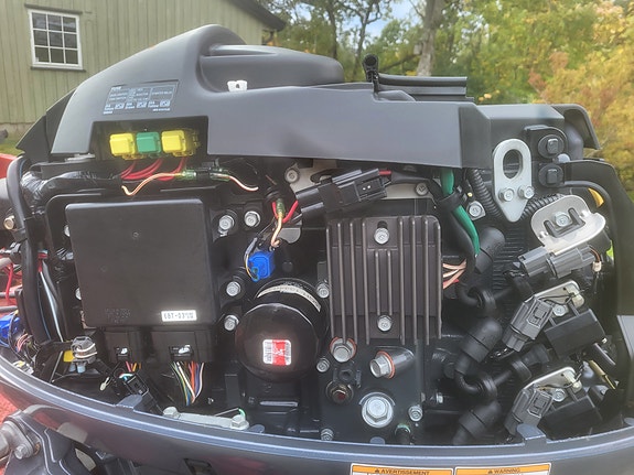 Yamaha 30 med powertrim og elstart RESERVERT 6 of 11