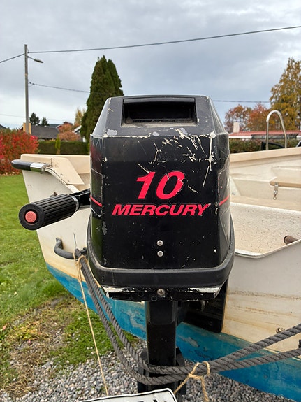 Båt m/Mercury 10 hk + Gaupen henger – komplett pakke 5 of 5
