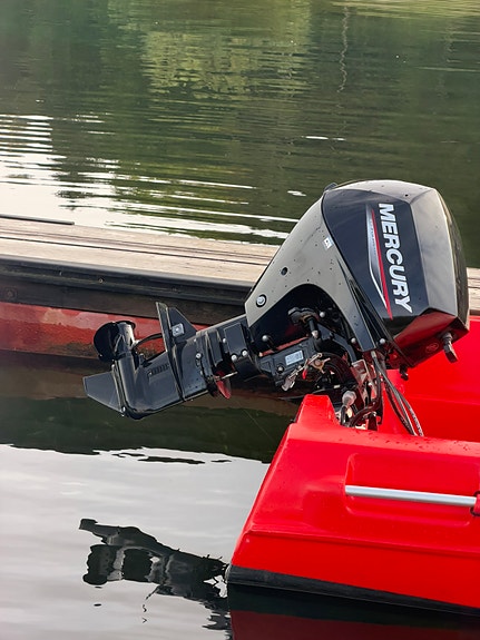 River 350 XR, 11 fot, 10/15HK, 18 Knop 9 of 11