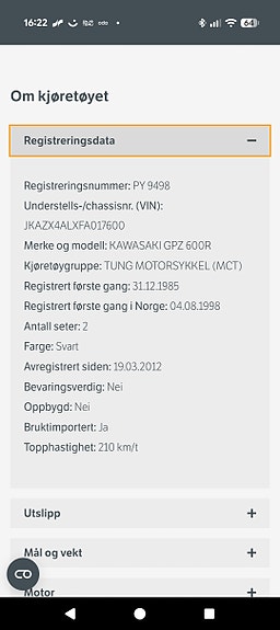 Kawasaki GPZ 600R 7 of 7