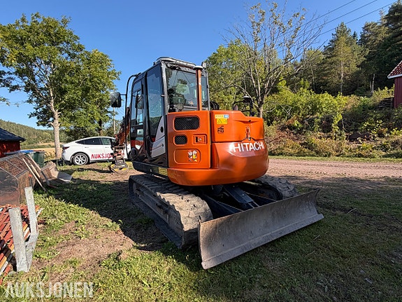 Hitachi 2021 Hitachi ZX85US-6 beltegraver - 4 116 timer - Rototilt R3 tiltrotator - Novatron Xsite PRO maski 6 of 30