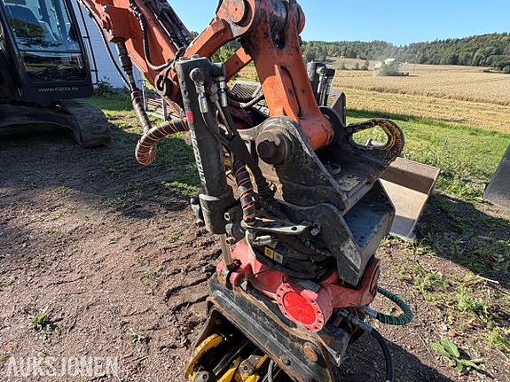 Hitachi 2021 Hitachi ZX85US-6 beltegraver - 4 116 timer - Rototilt R3 tiltrotator - Novatron Xsite PRO maski 11 of 30